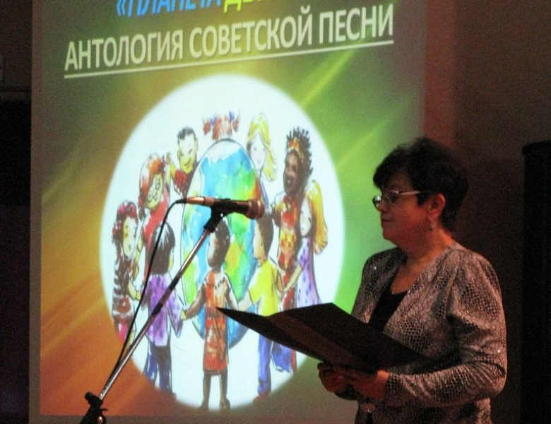 Участие старшего хора ДМШ №7 в VI Областном хоровом концерте «Антология советской песни»