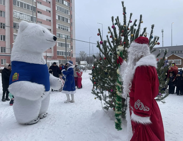 НОВОГОДНЕЕ МЕРОПРИЯТИЕ НА УЛ.65-ЛЕТИЯ ПОБЕДЫ, 11