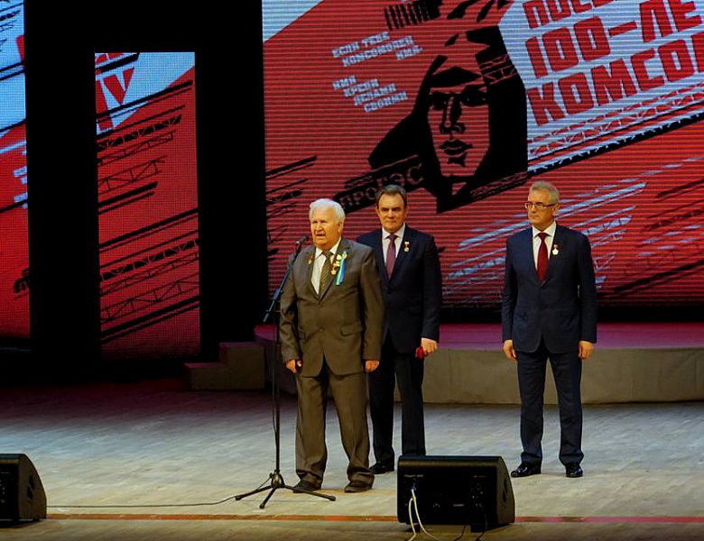 Участие ДМШ №7 в торжественном мероприятии, посвященном 100-летию Комсомола